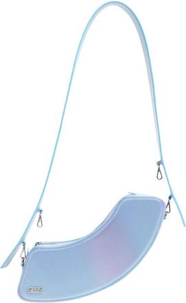 GCDS Comma Schoudertas - Dames - Schoudertassen - Paars - ONE Size - Polyester - Tassen