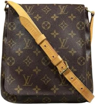 Louis Vuitton Pre-owned Cross Body Bags, female, Brown, Size: ONE SIZE Pre-owned Vintage Monogram Shoulder Bag