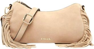 Etrier Bandoouliere Country - Dames - Tassen - Beige - Maat: ONE Size Katoen