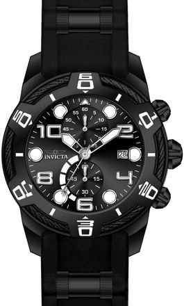 Invicta Bolt Black Chronograph Mens Watch 24220