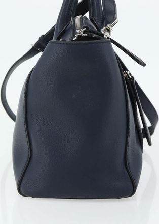 Bally Vintage Leather Leather Handbag (Pre-Owned)