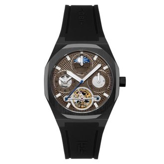 Earnshaw Drake Automatic Brown Dial Mens Watch ES-8315-07