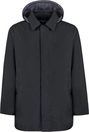 People of Shibuya Cappotto TAKUYA con cappuccio - Blu