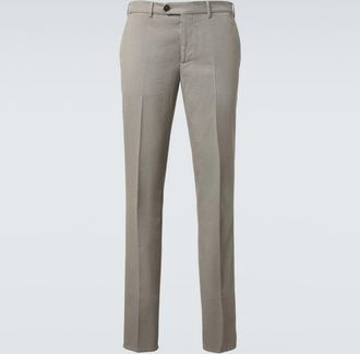 Brunello Cucinelli Cotton slim pants
