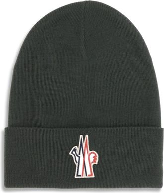 Moncler Wool Beanie Hat