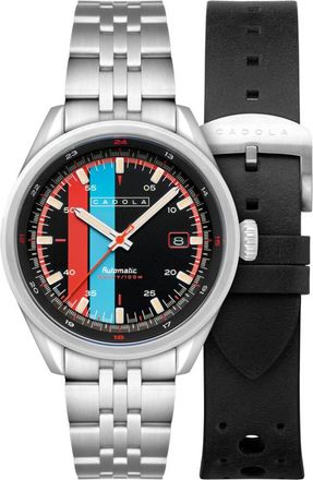 Cadola Pista Automatic Black Dial Mens Watch CD-1031-33