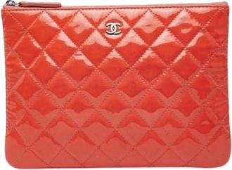 Chanel Pre-owned Clutches, female, Red, Size: ONE SIZE Pre-owned Fabric Clutch