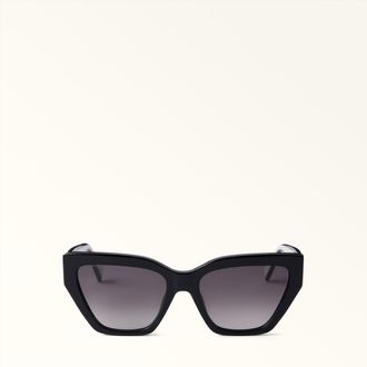 Furla Occhiali Da Sole Nero Acetato Donna