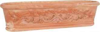 Biscottini International Jarr&oacute;n De Terracota Macetero Exterior Made In Italy Maceta Para Jard&iacute;n Jardinera De Balc&oacute;n Florero Para Plantas Hecha A Mano