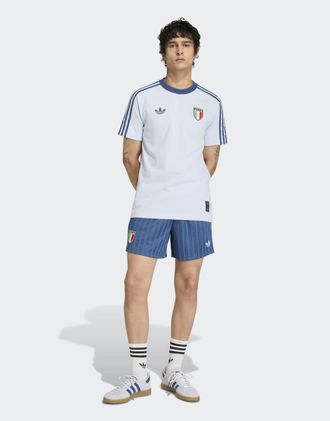 adidas Italy Originals - Pantaloncini blu notte