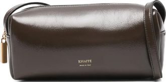 Khaite Borsa mini con stampa - Marrone