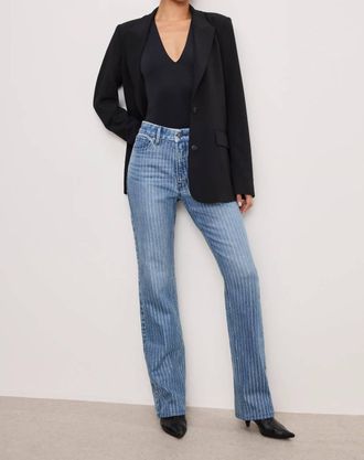 Good American Good Icon Diamond Jeans In Indigo728