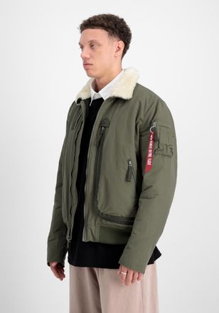 Alpha Industries Bomberjacke ALPHA INDUSTRIES DA-3 Bomber, Herren, Gr. XXL, gr&uuml;n (schwarz olive), Obermaterial: 65% Baumwolle, 35% Nylon, Jacken Bomberjacke