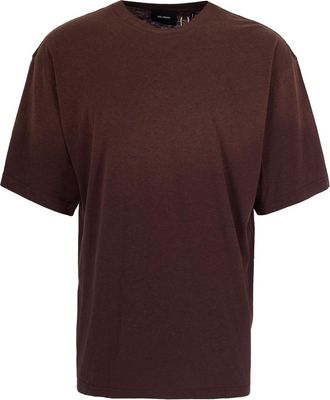 Axel Arigato Dark Brown Solid T-Shirt