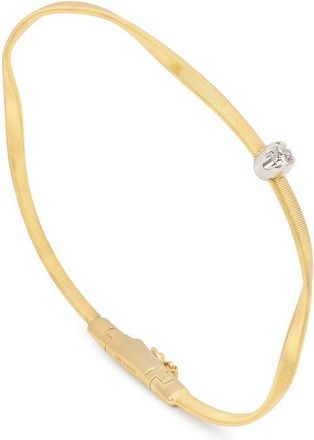Marco Bicego Marrakech Diamond Coil Bracelet in 18K Yellow/white Gold at Nordstrom, Size Medium