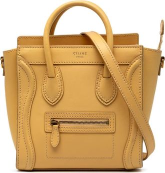 Celine Pre-owned Celine Nano Leather Luggage Tote Ladies SMYP6UF93QZZASD2