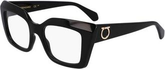 Ferragamo SF3008 001 Shiny Black 50mm