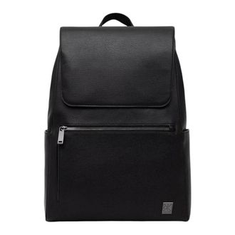Calvin Klein Backpacks, male, Black, Size: ONE SIZE Emblem HW Flap Backpack