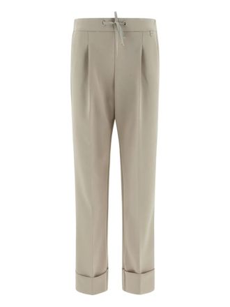 Herno Broek met trekkoord - Beige