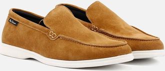 Ben Sherman Mens Ben Sherman Amarillo Suede Mens Tan Loafers - Brown - Size: 11