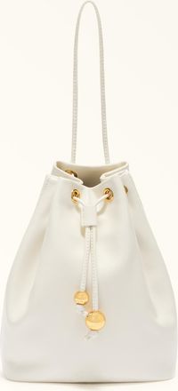 Furla Sfera Soft Borsa Mini S Panna Bianco Pelle Nappa Donna