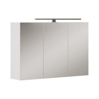 Vicco Armario Con Espejo Para Ba&ntilde;o Lavio, Blanco, 90 X 60 Cm Con Iluminaci&oacute;n Led, Vicco