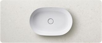 Duravit Luv Consola De Piedra De Cuarzo Lu9466, Anchura 1388mm, - Duravit