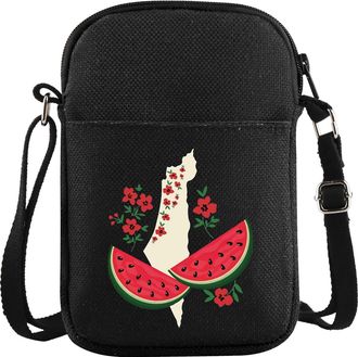 Generic PYOUL Watermelon Palestine Tote Bag Palestine Flag Shoulder Bag Free Palestine Shopping Bag Support Palestine Merch Palestine Gift (watermelon palesti