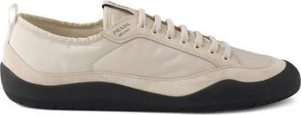 Prada Speedrock Elastic-laces Suede Sneakers