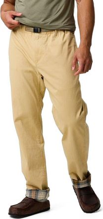 Backcountry Venture Daily Flannel Lined Pant - Mens in Starfish at Nordstrom, Size Xx-Large