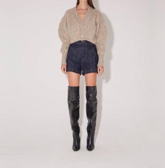 Magali Pascal Sienna Cardigan In Noisette