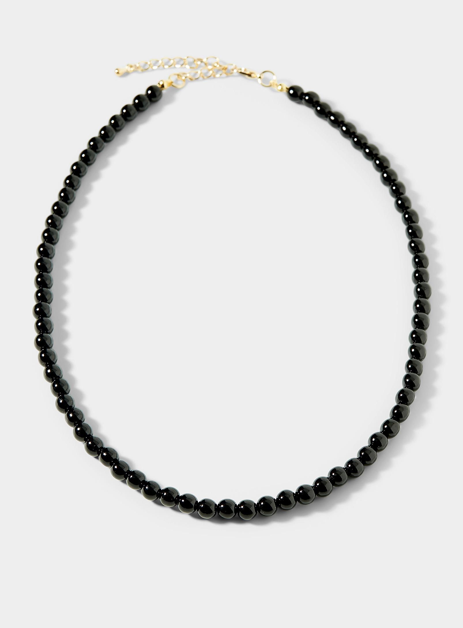 ネックレス・チョーカー [Alo Yoga] Black Onyx Mala Necklace Black Onyx Mala Necklace | ALO