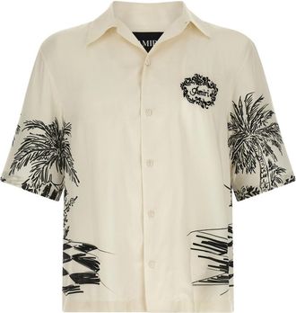 Amiri White Chateau Sketch Shirt