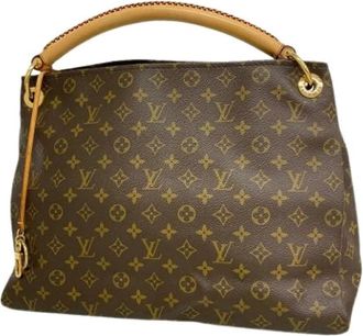 Louis Vuitton Pre-owned Artsy MM Schoudertas - Dames - Pre-owned - Bruin - Maat: ONE Size