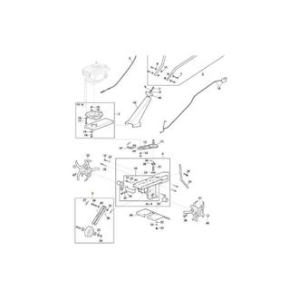 STIGA Sports Kit Rueda Trasera Ti 36 V Original Stiga - 118805073/0