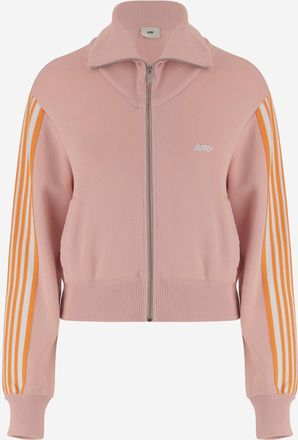 Autry Viskose Mischjacke mit Logo