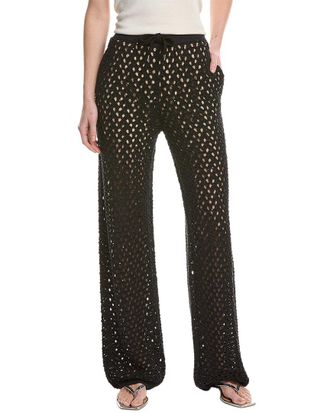 Brunello Cucinelli Linen & Silk-Blend Pant