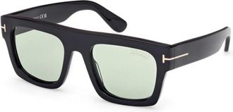 Tom Ford Fausto Zonnebrillen - Heren - Zonnebrillen - Zwart - 53 MM - Accessoires