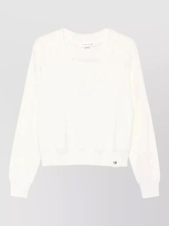 Victoria Beckham relaxed-fit v-neck sweatshirt