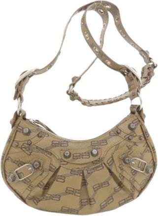 Balenciaga Borsa a spalla vintage Pre-owned - - Pre-owned - Donna - Marrone - ONE SIZE