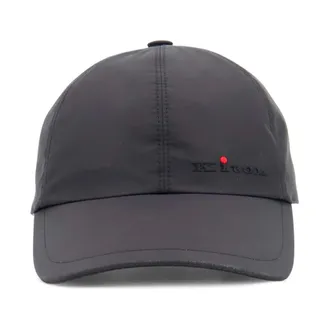 Kiton Caps, unisex, Black, Size: S Nylon Hat