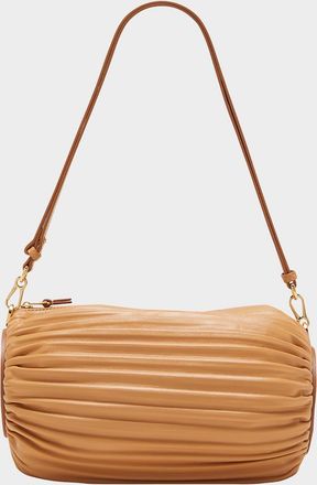 Loewe x Paulas Ibiza Bracelet Pouch in Pleated Napa Leather with Leather Strap