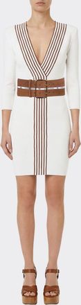 Elisabetta Franchi Dress ELISABETTA FRANCHI Woman color Ivory