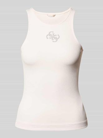 Guess Tanktop in Ripp-Optik Modell GUENDALINA in Rosa, Größe XS
