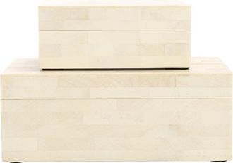 Safavieh Set of 2 Sabi Decor Boxes