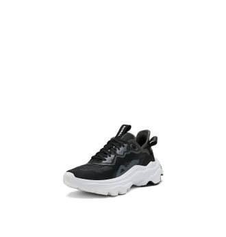 Sorel Womens Kinetic Breakthru Day Lace Shoes In Black
