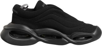 Dolce & Gabbana Black Lace Up Wave Low Top Men Sneaker Mens Shoes