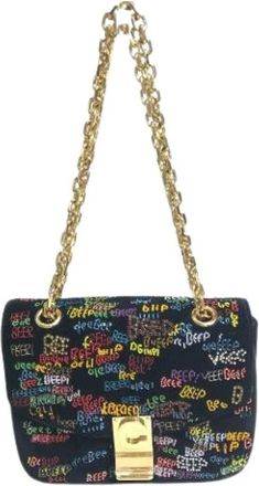 Celine Pre-owned Shoulder Bags, female, Black, Size: ONE SIZE Pre-owned Suede Shoulder Bag