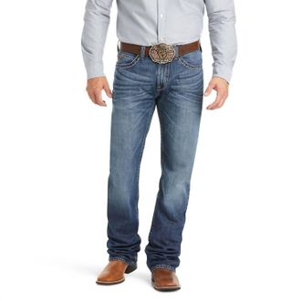 Ariat Owen M2 Stackable Boot Cut Jeans In Blue