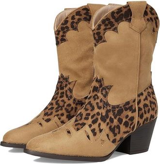 Mia Sonni Womens Boots Tan Leopard : 7.5 M, Synthetic